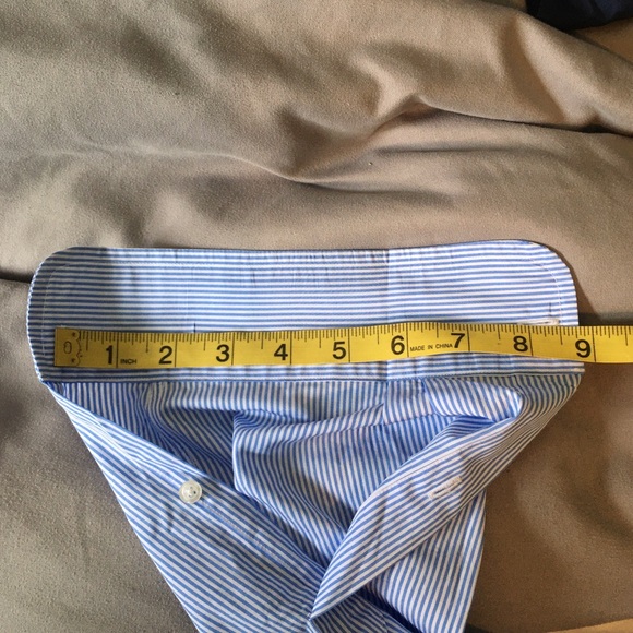 Proper Cloth men’s pinstriped shirt. 16/34 - Picture 7 of 7